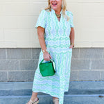 [Mary Square] Ivy Dress in Heirloom Vine - The Pink Pineapple 850