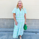 [Mary Square] Ivy Dress in Heirloom Vine - The Pink Pineapple 850