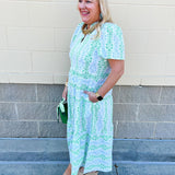 [Mary Square] Ivy Dress in Heirloom Vine - The Pink Pineapple 850