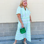 [Mary Square] Ivy Dress in Heirloom Vine - The Pink Pineapple 850