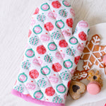 Mary Square Joy Ornaments Oven Mitt - The Pink Pineapple 850