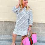 [Mary Square] Lainey Dress in Sunshower Flora - The Pink Pineapple 850