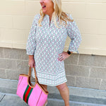 [Mary Square] Lainey Dress in Sunshower Flora - The Pink Pineapple 850