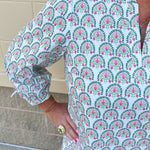[Mary Square] Lainey Dress in Sunshower Flora - The Pink Pineapple 850