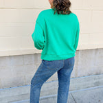 [Mary Square] Millie Candy Canes Sweatshirt - The Pink Pineapple 850