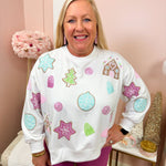 Mary Square Millie Gingerbread Sweatshirt - The Pink Pineapple 850