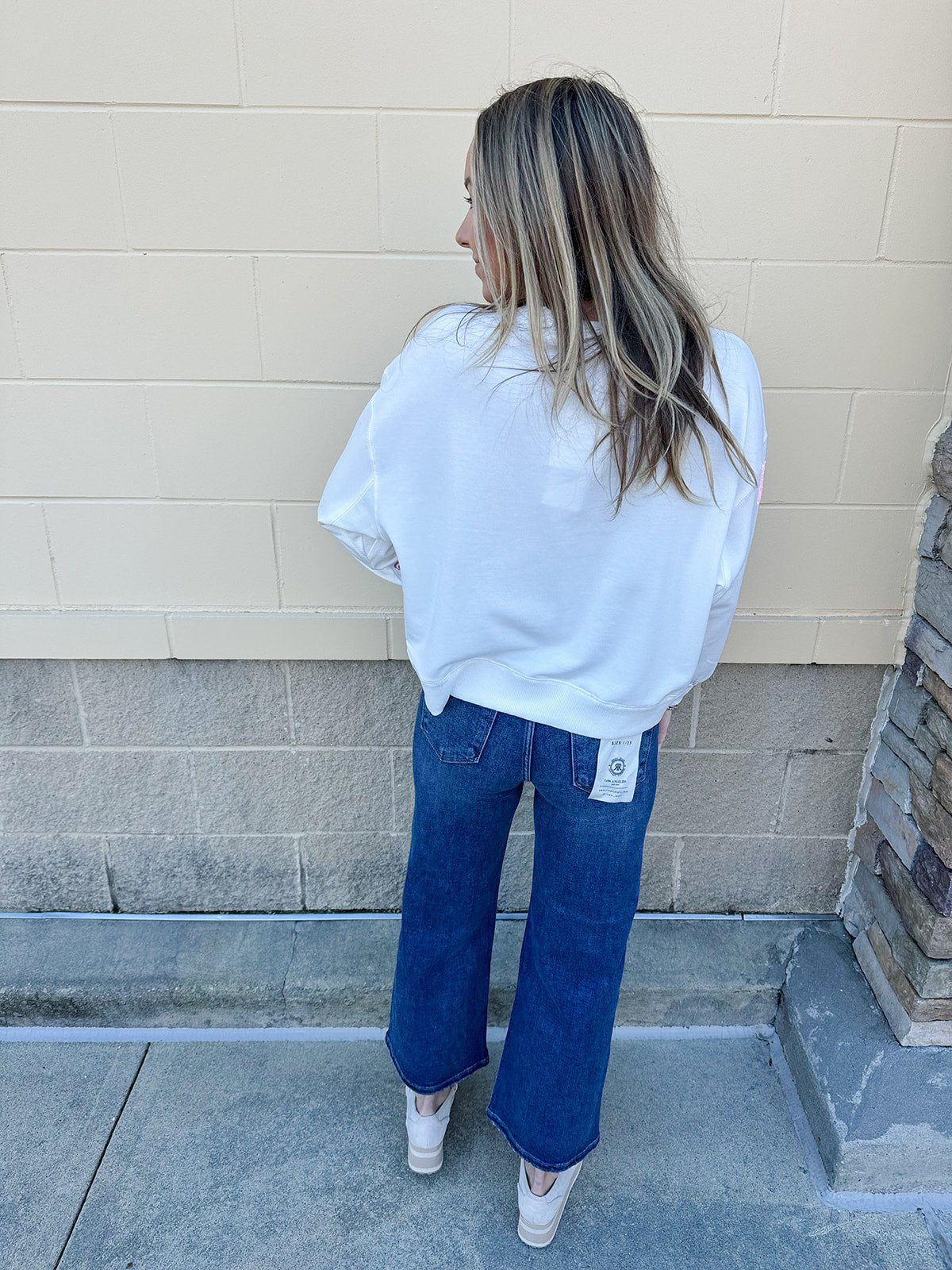 Mary Square Millie Gingerbread Sweatshirt - The Pink Pineapple 850