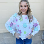 Mary Square Millie Gingerbread Sweatshirt - The Pink Pineapple 850