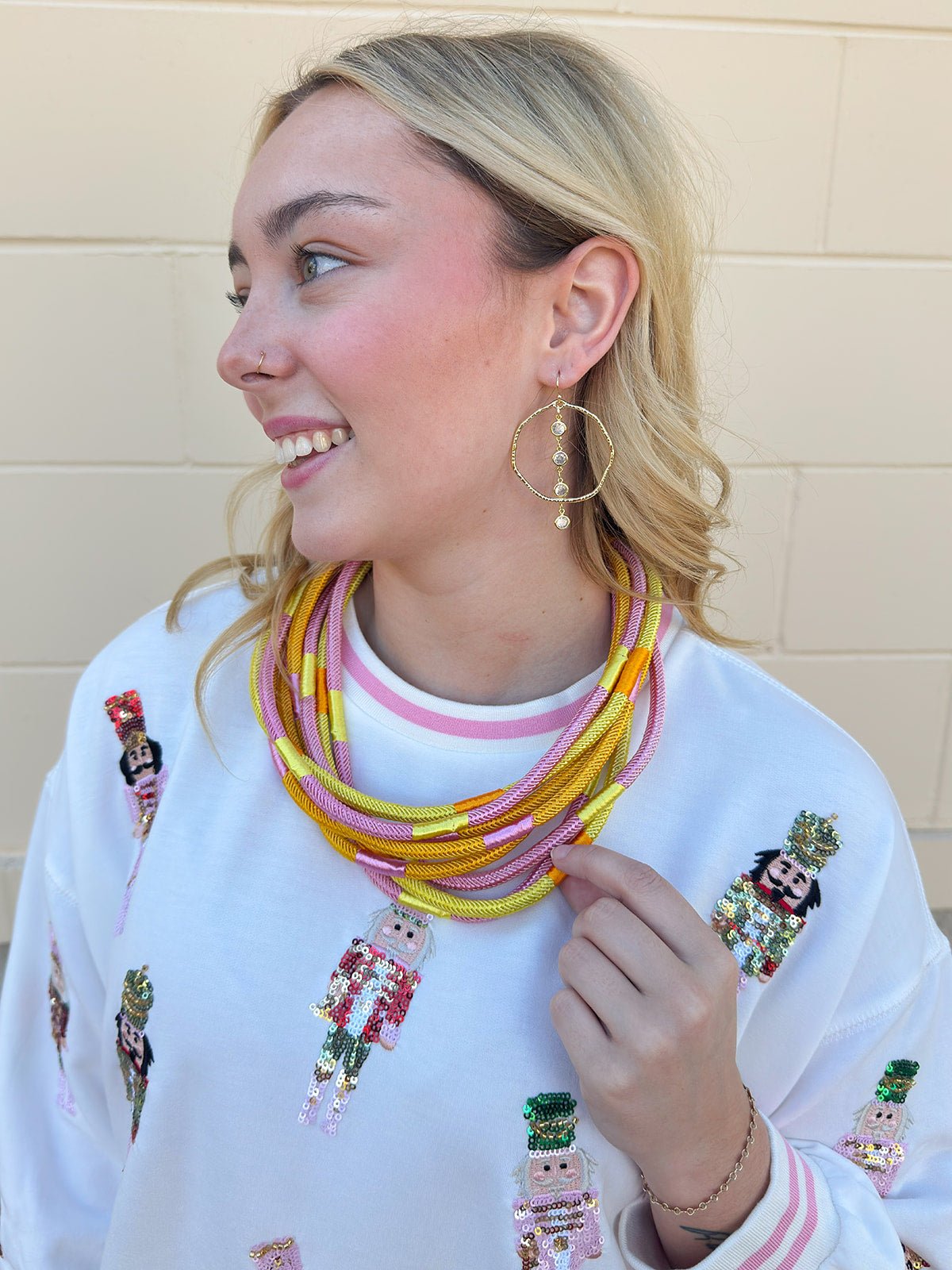 [Mary Square] Millie Nutcracker Sweatshirt - The Pink Pineapple 850