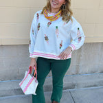 [Mary Square] Millie Nutcracker Sweatshirt - The Pink Pineapple 850