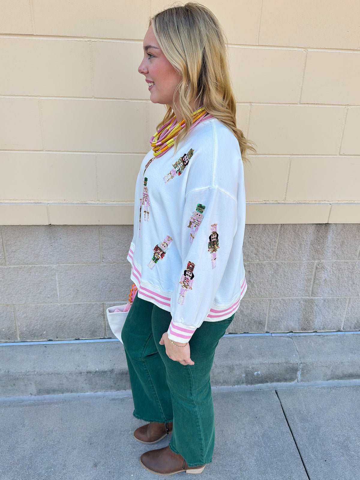 [Mary Square] Millie Nutcracker Sweatshirt - The Pink Pineapple 850