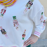 [Mary Square] Millie Nutcracker Sweatshirt - The Pink Pineapple 850