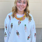 [Mary Square] Millie Nutcracker Sweatshirt - The Pink Pineapple 850