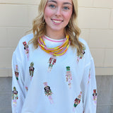 [Mary Square] Millie Nutcracker Sweatshirt - The Pink Pineapple 850
