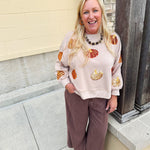 [Mary Square] Millie Traditional Pumpkins Sweatshirt - The Pink Pineapple 850