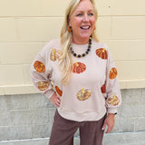 [Mary Square] Millie Traditional Pumpkins Sweatshirt - The Pink Pineapple 850