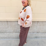 [Mary Square] Millie Traditional Pumpkins Sweatshirt - The Pink Pineapple 850