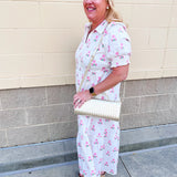[Mary Square] Molly Dress in Sweetbriar Pink Stripes - The Pink Pineapple 850