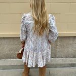 [Mary Square] Naomi Ivy Lane Mini Dress - The Pink Pineapple 850