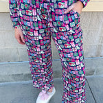 [Mary Square] No Peeking Pajama Set - The Pink Pineapple 850