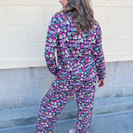 [Mary Square] No Peeking Pajama Set - The Pink Pineapple 850