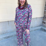 [Mary Square] No Peeking Pajama Set - The Pink Pineapple 850