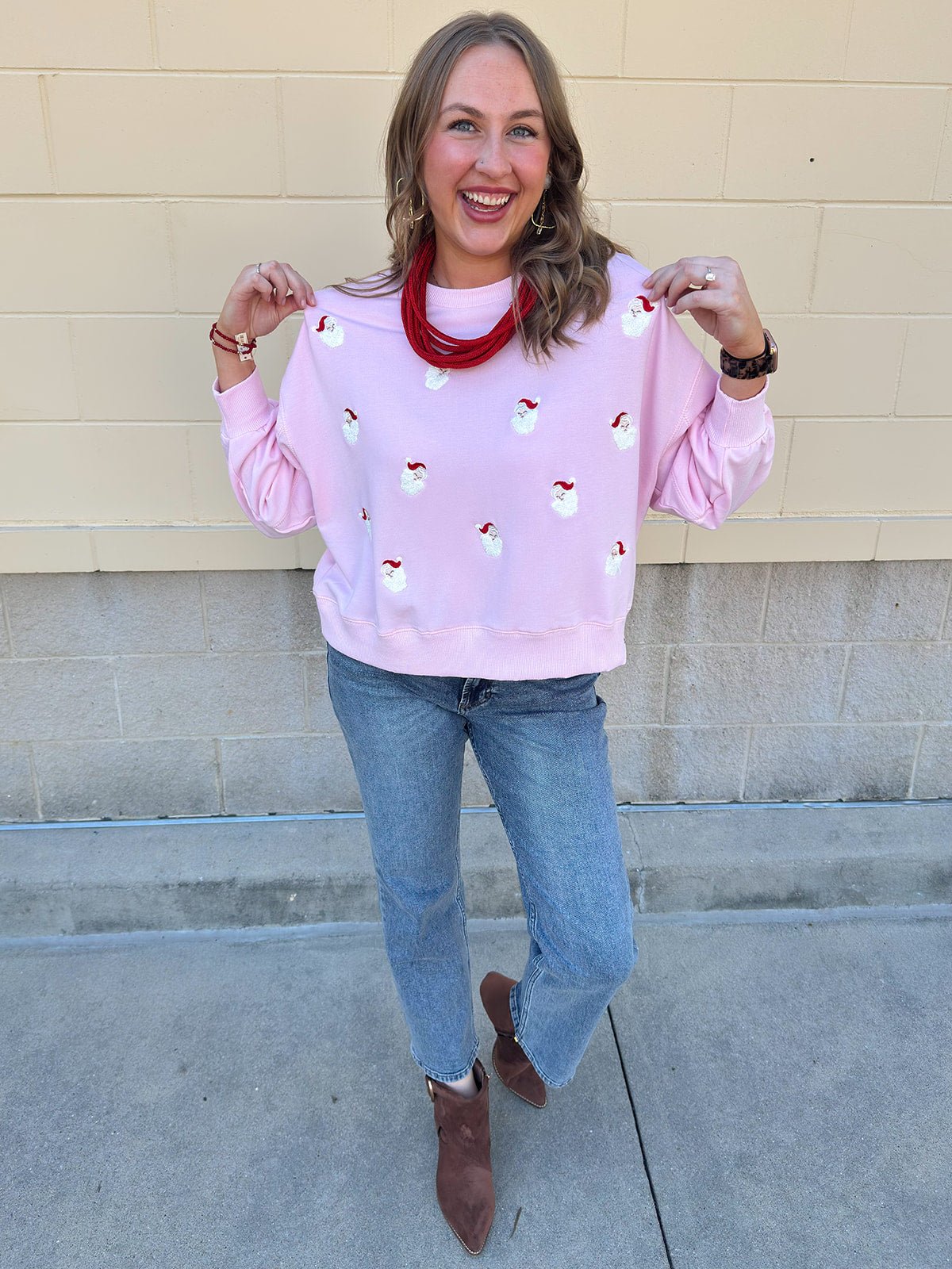[Mary Square] Santa Baby Sweater - The Pink Pineapple 850