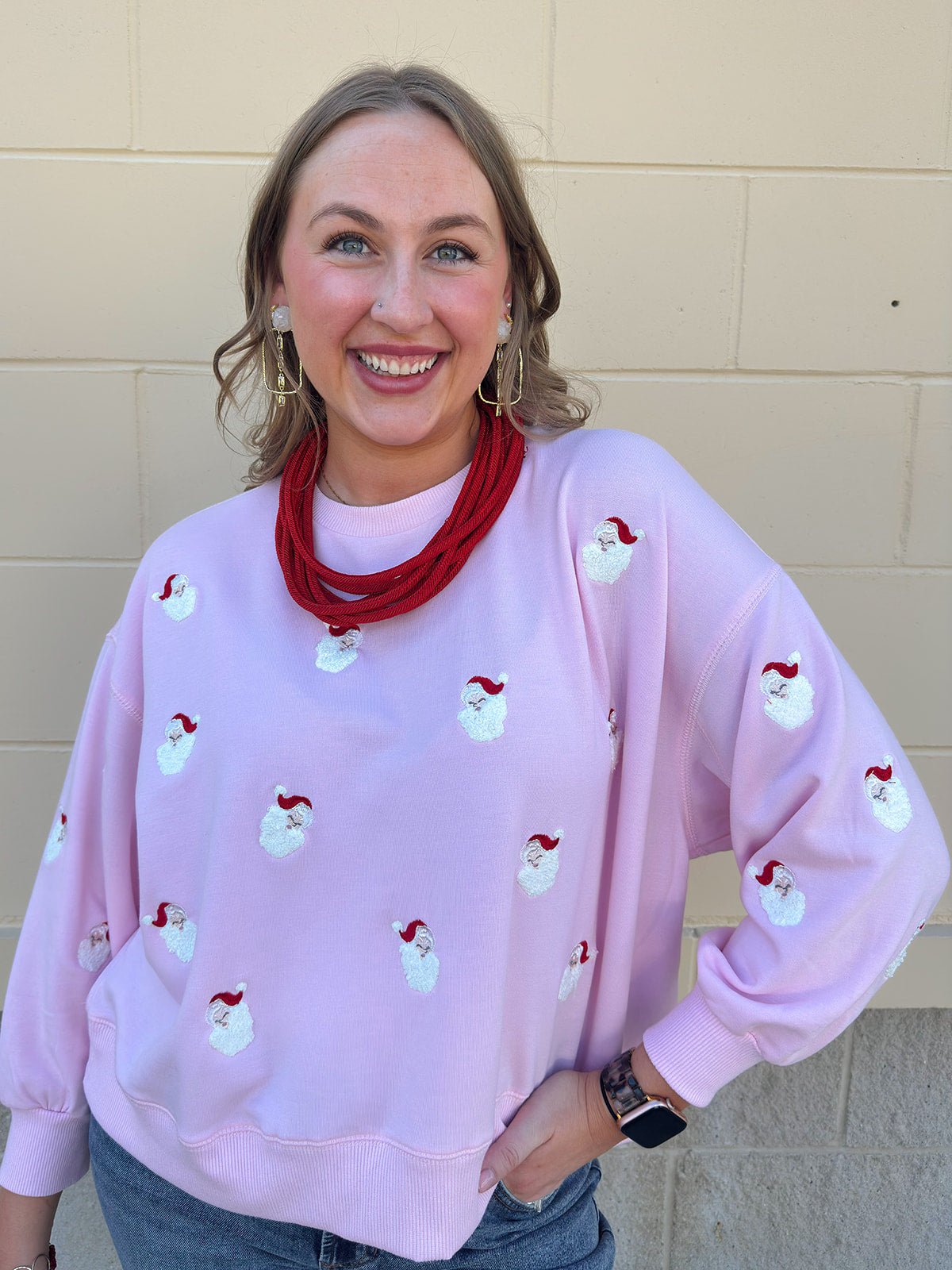 [Mary Square] Santa Baby Sweater - The Pink Pineapple 850