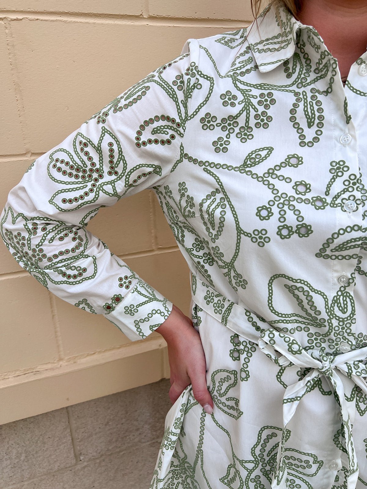 [Mary Square] Sarah Dress | Lacecap White - The Pink Pineapple 850