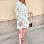 [Mary Square] Sarah Dress | Lacecap White - The Pink Pineapple 850