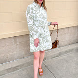 [Mary Square] Sarah Dress | Lacecap White - The Pink Pineapple 850