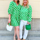 [Mary Square] Scarlette Top in Early Riser Green - The Pink Pineapple 850