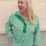 Match Point Stripe Top - The Pink Pineapple 850