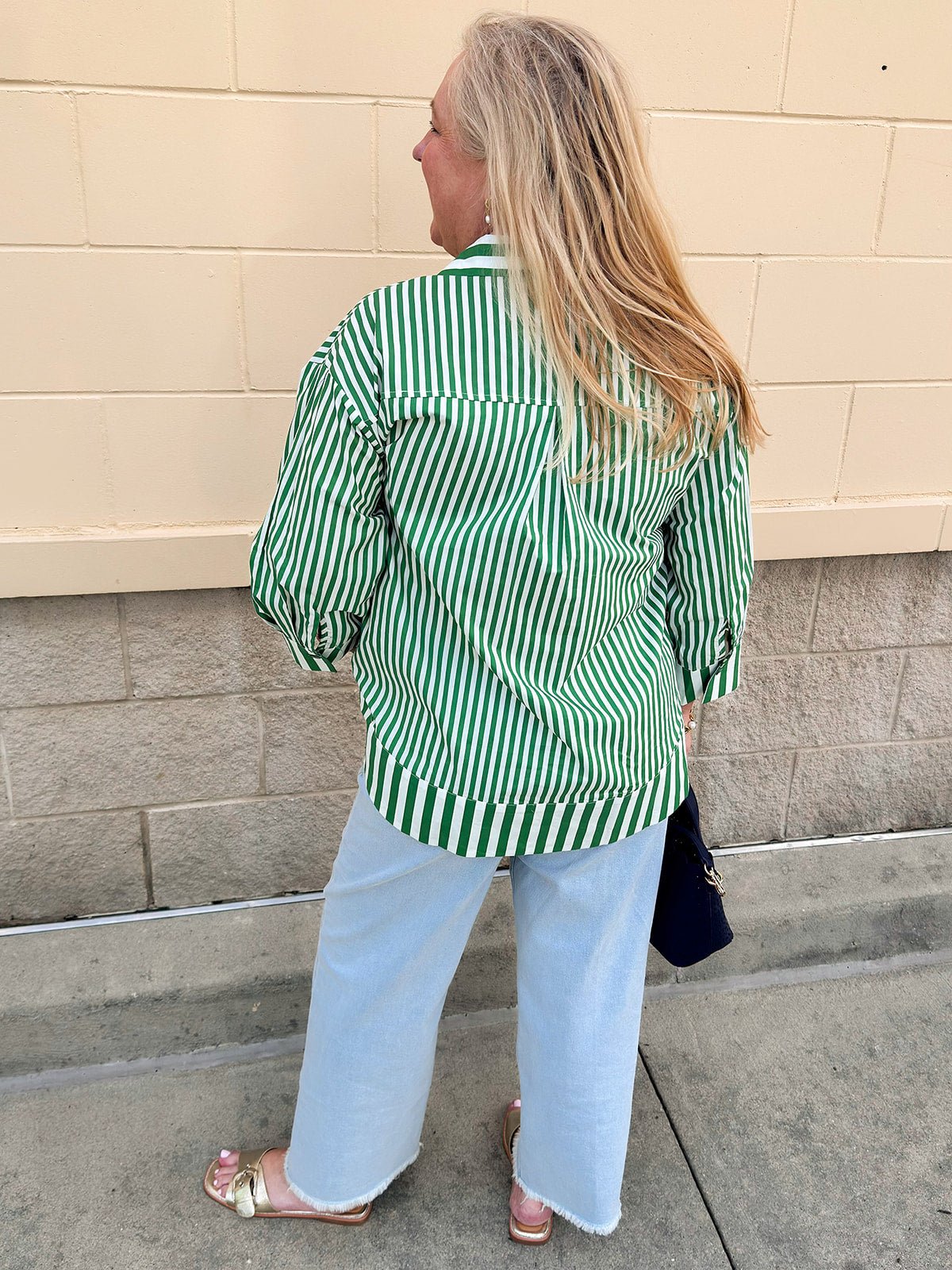 Match Point Stripe Top - The Pink Pineapple 850