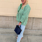 Match Point Stripe Top - The Pink Pineapple 850