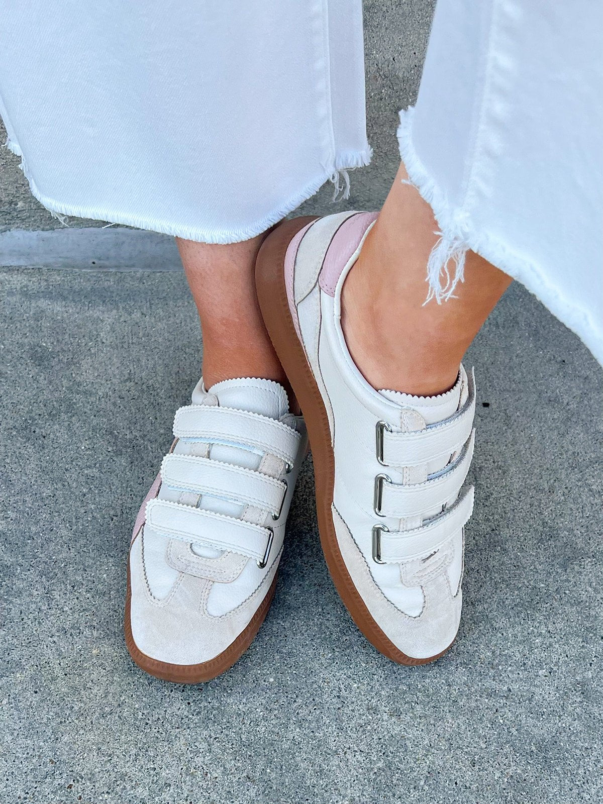 [Matisse] Pretty Please Triple Strap Sneaker - The Pink Pineapple 850