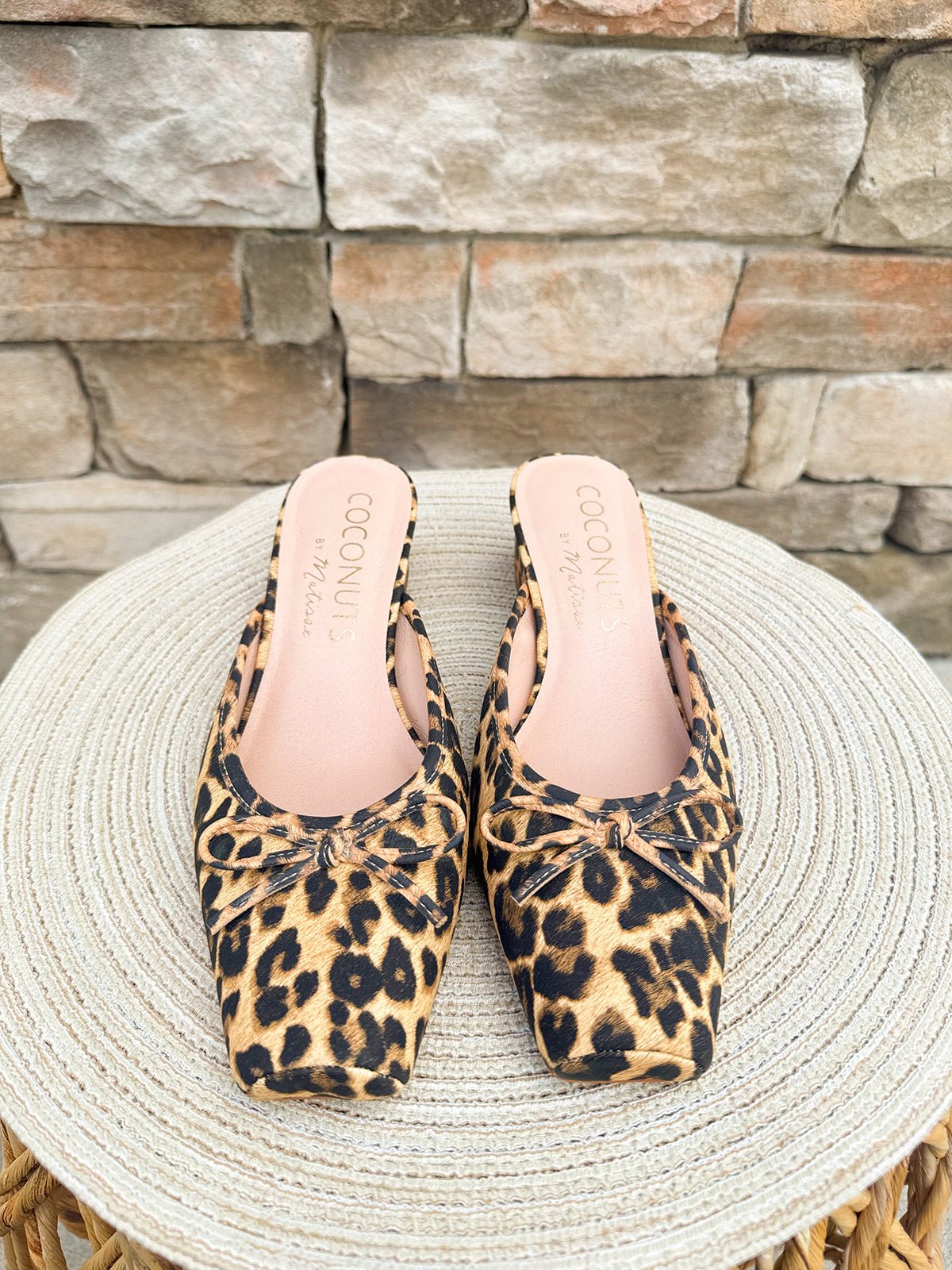 [Matisse] The Geneva Heeled Leopard Mule - The Pink Pineapple 850