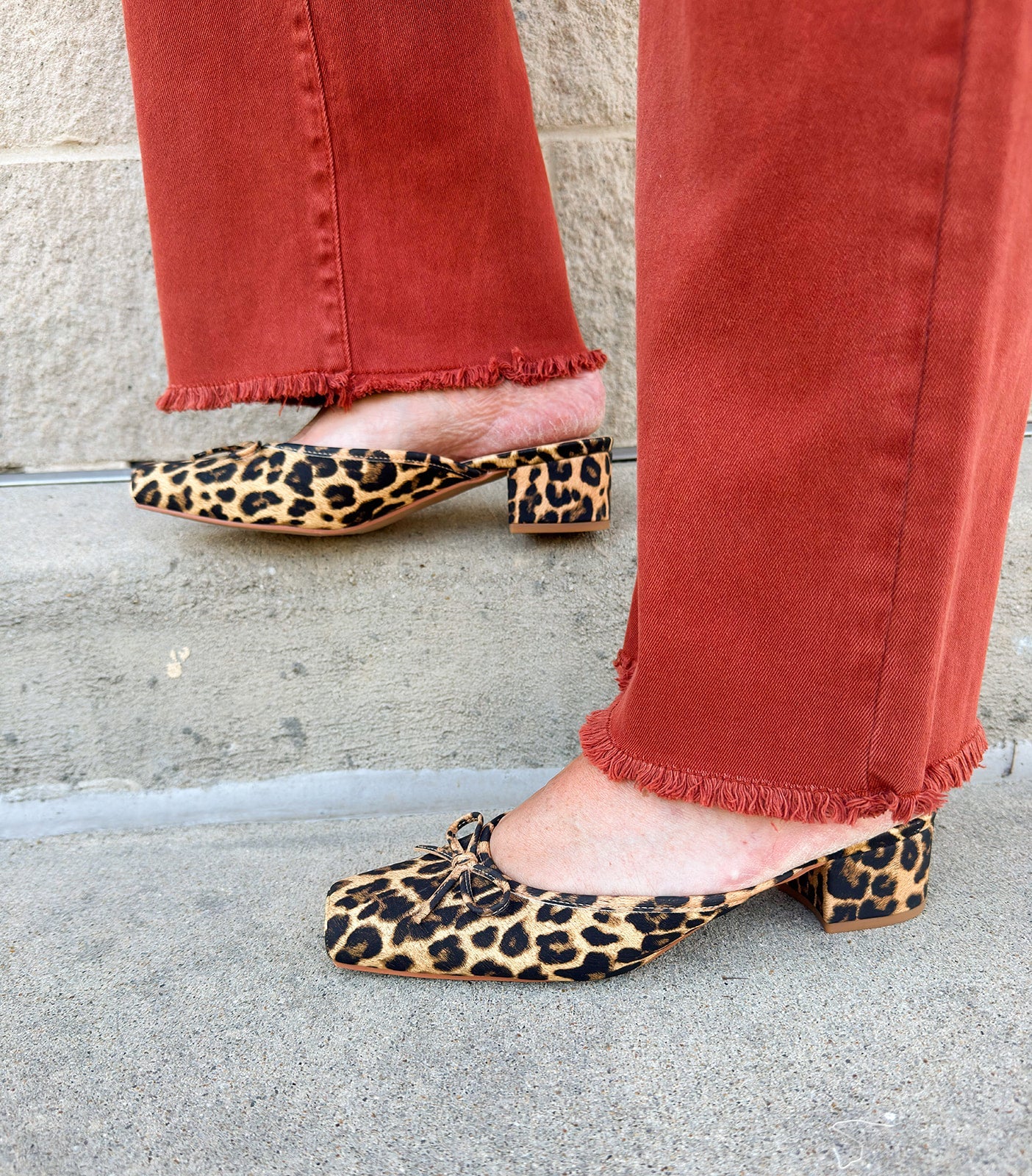 [Matisse] The Geneva Heeled Leopard Mule - The Pink Pineapple 850