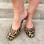 [Matisse] The Geneva Heeled Leopard Mule - The Pink Pineapple 850
