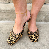 [Matisse] The Geneva Heeled Leopard Mule - The Pink Pineapple 850