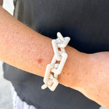 Matte Colorful Chain Bracelet - The Pink Pineapple 850