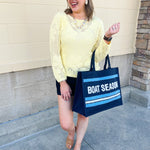 Meadow Bloom Crochet Pullover – Lemon - The Pink Pineapple 850