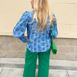 Meadow & Mist Long Sleeve Top - The Pink Pineapple 850