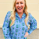 Meadow & Mist Long Sleeve Top - The Pink Pineapple 850