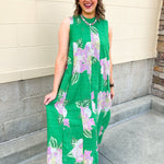 Meadow Whimsy Midi Dress - The Pink Pineapple 850