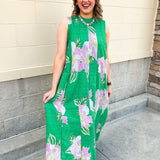 Meadow Whimsy Midi Dress - The Pink Pineapple 850