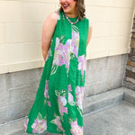 Meadow Whimsy Midi Dress - The Pink Pineapple 850