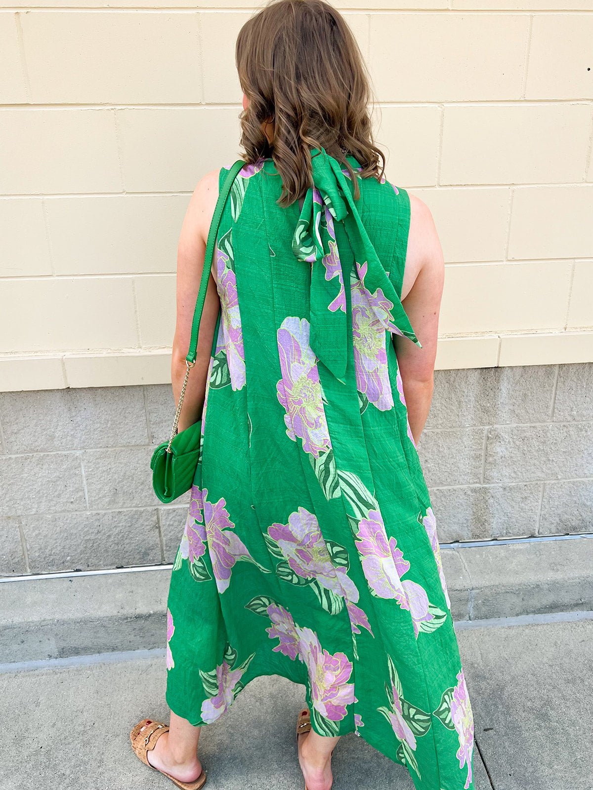 Meadow Whimsy Midi Dress - The Pink Pineapple 850