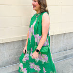 Meadow Whimsy Midi Dress - The Pink Pineapple 850