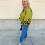 Meadowlace Soutache Blouse - The Pink Pineapple 850